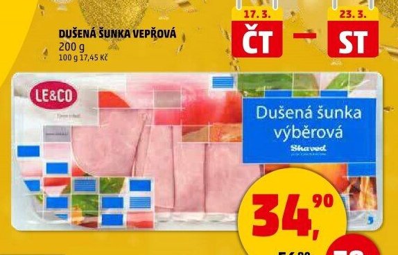 Dušená šunka výběrová
