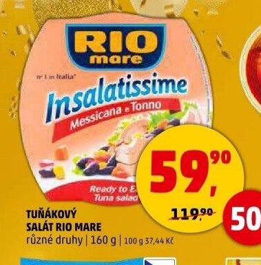 TUŇÁKOVÝ SALÁT RIO MARE