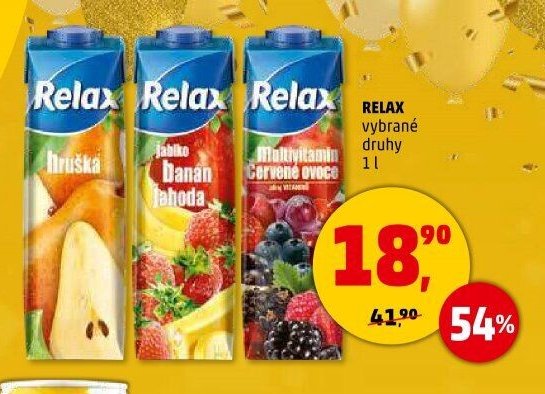 Relax vybrané druhy 1 l