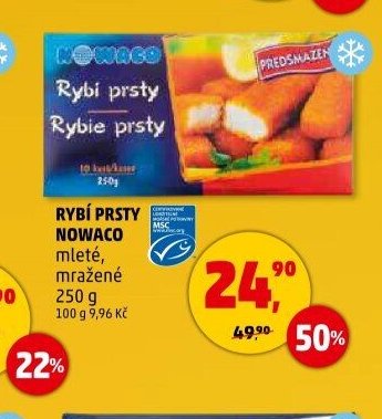 RYBÍ PRSTY NOWACO