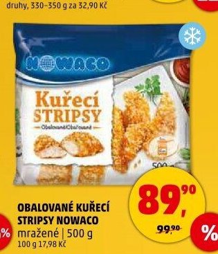 OBALOVANÉ KUŘECÍ STRIPSY NOWACO