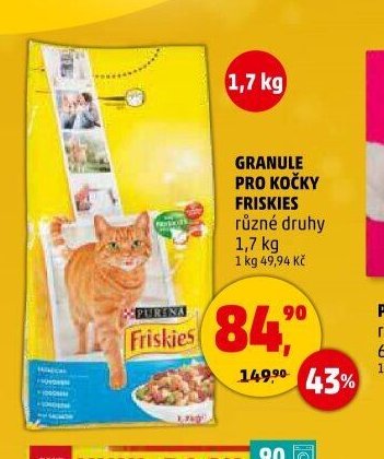 GRANULE PRO KOČKY FRISKIES