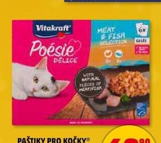 PAŠTIKY PRO KOČKY VITAKRAFT POÉSIE