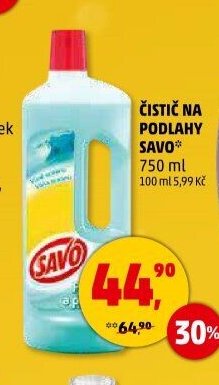 ČISTIČ NA PODLAHY SAVO