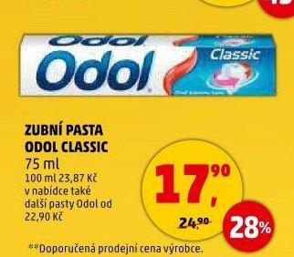 ZUBNÍ PASTA ODOL CLASSIC