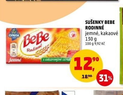 Sušenky Bebe Rodinné