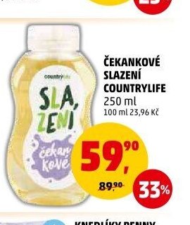 Čekankové slazení Countrylife