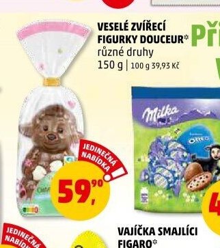 Veselé zvířecí figurky Douceur