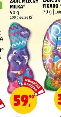 Zajíček mléčný Milka