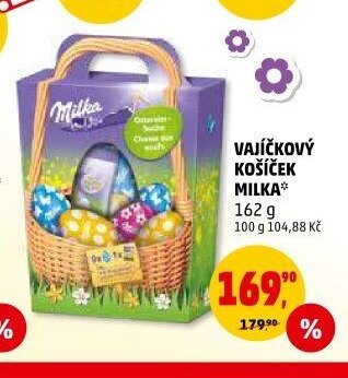 Vajíčkový košíček Milka