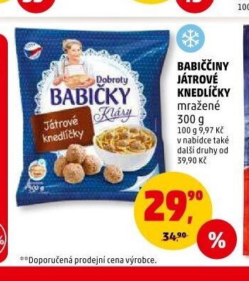Babiččiny játrové knedlíčky
