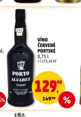 VÍNO ČERVENÉ PORTSKÉ