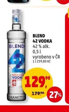 BLEND 42 VODKA