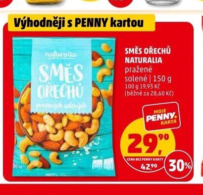 SMĚS OŘECHŮ NATURALIA