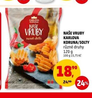 NAŠE VRUBY KARLOVA KORUNA/SOLTY