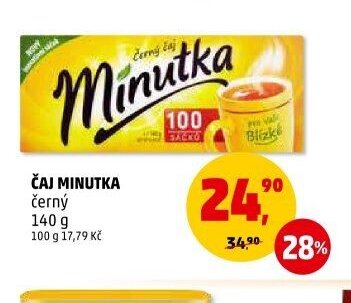 Čaj Minutka černý