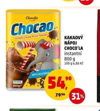 Kakaový nápoj Choco'la instantní