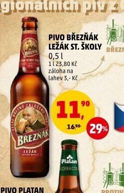 PIVO BŘEZŇÁK LEŽÁK ST. ŠKOLY