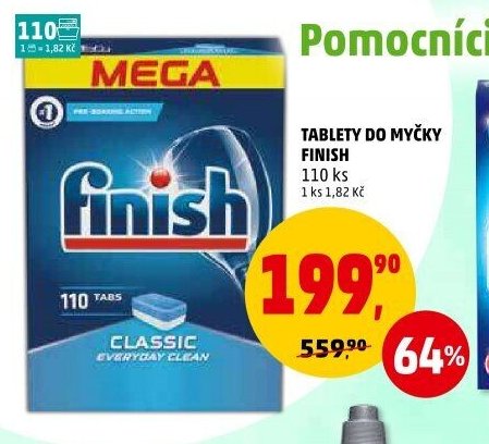TABLETY DO MYČKY FINISH