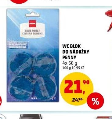 WC blok do nádržky Penny
