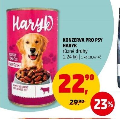 KONZERVA PRO PSY HARYK