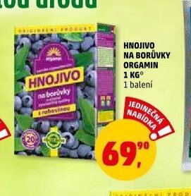 HNOJIVO NA BORŮVKY ORGAMIN