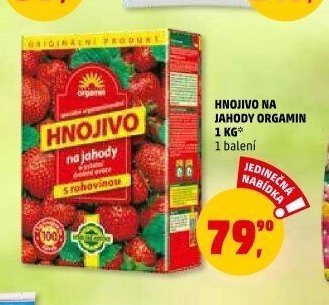 HNOJIVO NA JAHODY ORGAMIN