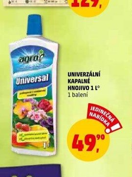 Univerzální kapalné hnojivo 1 l