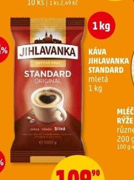 KÁVA JIHLAVANKA STANDARD