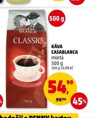 KÁVA CASABLANCA