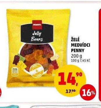 ŽELÉ MEDVÍDCI PENNY