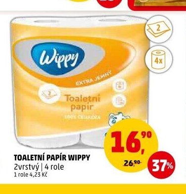 TOALETNÍ PAPÍR WIPPY