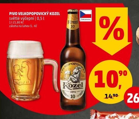 PIVO VELKOPOPOVICKÝ KOZEL