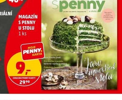 MAGAZÍN S PENNY U STOLU