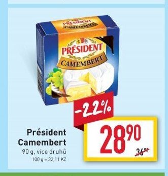 Président Camembert 90 g
