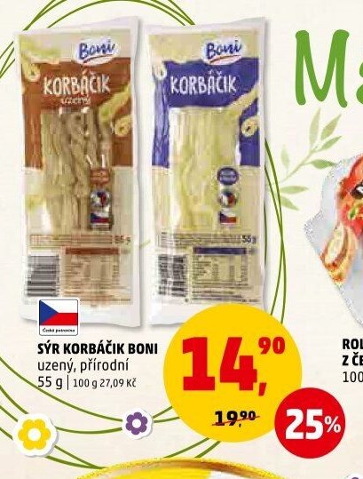 SÝR KORBÁČIK BONI