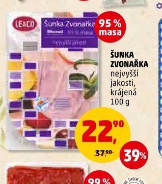ŠUNKA ZVONAŘKA nejvyšší jakosti