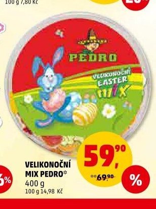 Velikonoční mix Pedro