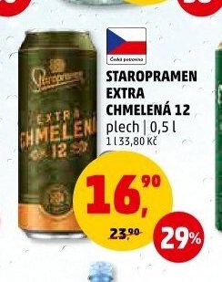 STAROPRAMEN EXTRA CHMELENÁ 12