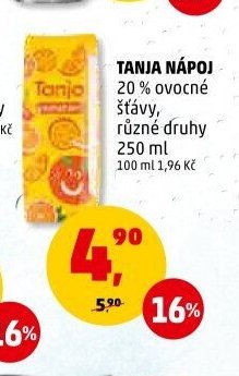 TANJA NÁPOJ
