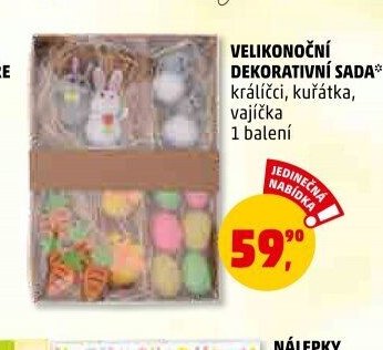 VELIKONOČNÍ DEKORATIVNÍ SADA
