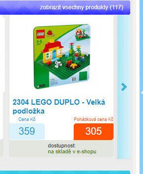 2304 LEGO DUPLO - Velká podložka