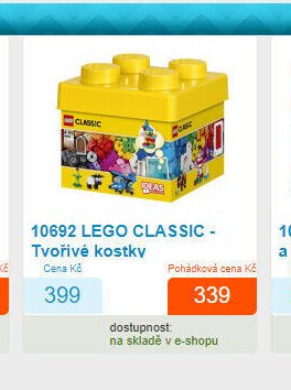 10692 LEGO CLASSIC - Tvořivé kostky