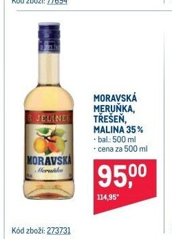 Moravská meruňka, třešeň, malina 35 %