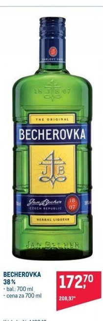 Becherovka 38%