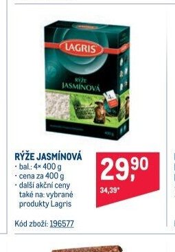 RÝŽE JASMÍNOVÁ