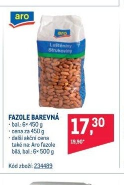 FAZOLE BAREVNÁ