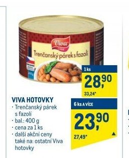 Viva hotovky
