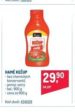 Hamé Kečup sladký