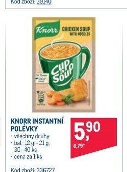 KNORR INSTANTNÍ POLÉVKY